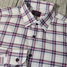 UNTUCKit Button Down Shirt Men&#39;s Plaid M Medium Check - $22.99