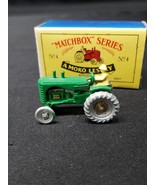 Matchbox Series A Moko Lesney No. 4 Massey Harris Tractor with Box - $17.09 CAD