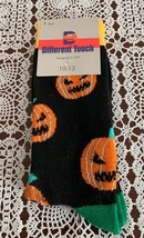 Different Touch Halloween Pumpkin Unisex Size 10 to 13 Crew Socks Brand New NWT - £8.69 GBP