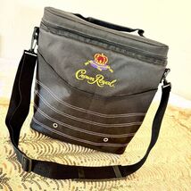 Rare Crown Royal Insulated Tote Bag Soft Cooler w/ Shoulder Strap 12x12x... - $19.80
