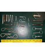 20BB54 ASSORTED HARDWARE: CLEVIS PINS, BALL DETENT PINS, CLIPS, GOOD CON... - $9.41