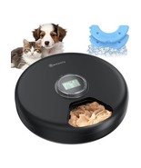 New-Automatic Cat Feeder Wet Food: Cordless Dog Food Dispenser - Small P... - $39.59