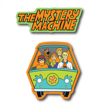 Scooby-Doo! and The Mystery Machine Car Window Decal Multi-Color - £8.95 GBP