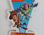 Vintage 1997 Disney&#39;s Toy Story Flying Onto Video Movie Promo Pin Button - £6.47 GBP