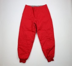 Vtg 50s 60s Streetwear Mens 38x32 Distressed Insulated Cuffed Joggers Pa... - £55.22 GBP