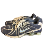 Nike Shox Women&#39;s Shoes Blue White Woman Size 9.5 - $68.39