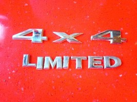 06 07 08 09 10 Jeep Commander 4X4 4 X 4 Limited Rear Gate Lid Emblem Logo Badge - £9.87 GBP