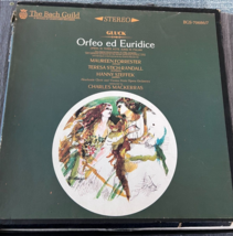 Gluck Orfeo ed Euridice Opera Forrester Stich Randall Steffeck Mackerras 2 LP - £11.40 GBP