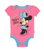 Disney Minnie Mouse Ready To Shine Baby Girls Bodysuit 12M BRAND NEW! - $9.00