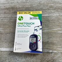 OneTouch Ultra Plus Flex Blood Glucose Monitoring System Kit Exp. 01/29-... - $18.71