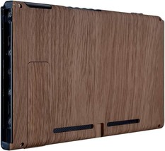 The Extremerate Soft Touch Grip Wood Grain Console Back Plate Diy Replacement - £24.39 GBP