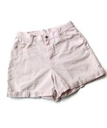 Vintage 90s Riders High Waisted Denim Mom Shorts Pink Size 16 - $332.50 MXN