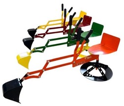 DIRT DIGGER EXCAVATOR - Amish Working Sit on Backhoe - $479.97