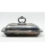 Silverplated EPNS Lidded Handled Tureen Entree Dish / Serving Dish - £27.37 GBP