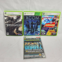 Xbox 360 Lot 3 XCOM + Terminator Salvation + PopCap Arcade + Apr 07 Demo Graw2 - £29.46 GBP