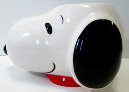 Peanuts Snoopy Coffee Mug Planter Pen Pencil Cup Head Shaped Vandor Larg... - $16.00
