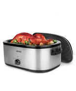 28 Lb Turkey Roaster 22 Quart Oven Steel Electric Cooker NEW - $1,348.40 MXN