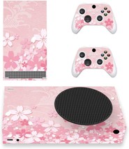 Playvital Cherry Blossoms Petals Custom Vinyl Skins For Xbox Core Wireless - £28.76 GBP
