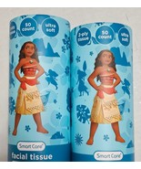 Princess Moana Disney Smart Care Tissues Perfect Fit Car Cup Holder Lot ... - €12,70 EUR