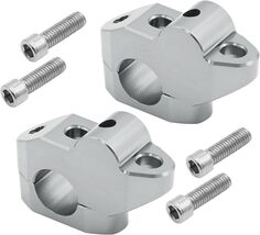 7/8" 22 mm Titanium Motorcycle Handlebar Risers Universal ATV Dirt Bike ... - $51.38