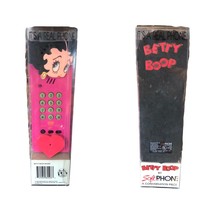 Vtg Betty Boop By Soft Phone Red Soft Foam Telephone SP5BP In Box - £33.63 GBP