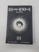 Death Note Black Edition Manga Volume 3 Manga Paperback Book - £8.68 GBP