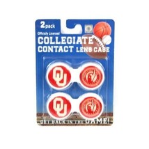 NCAA Oklahoma Sooners Official Team Merch Fan Gear Contact Lenses Case - £9.41 GBP