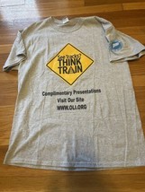 Connecticut Train Safety Shirt Mens Size Large Dot Railroad CSX Conrail ... - $23.51