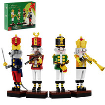Nutcracker Building Blocks Set for Christmas MOC Model Bricks Kit with Box Gift - £28.56 GBP