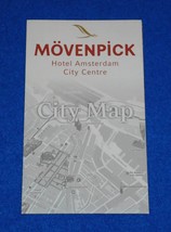 BRAND NEW AMSTERDAM CITY MAP MOVENPICK HOTEL CITY CENTRE BROCHURE COLLEC... - $3.99