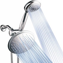 Use The Luxury 7-Inch Rain Showerhead Or The 7-Function Hand Shower For The - £35.79 GBP