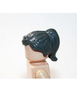 Minifigure Grey Female Hair With Pony Tail For Bulk Block - $4.19