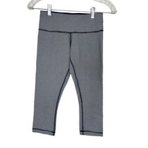 Lululemon Athletica Blue White Checkered Crop Capri Pants Size 4 Women’s - $22.20