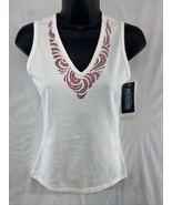 Christine Alexander Sharovski Embellished Women’s Tank Top Size Small NWT - $58.45 CAD