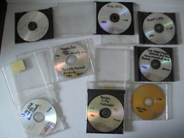 Recorded Movies DVDs Set of 8, Children, Adult &amp; Workout - £3.95 GBP