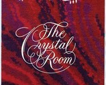 The Crystal Room Menu Desert Inn &amp; Country Club Las Vegas Nevada 1960&#39;s - £37.38 GBP