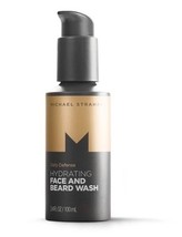 NEW-Michael Strahan Hydrating Face &amp; Beard Wash Men’s Grooming &amp; Skincar... - $8.79
