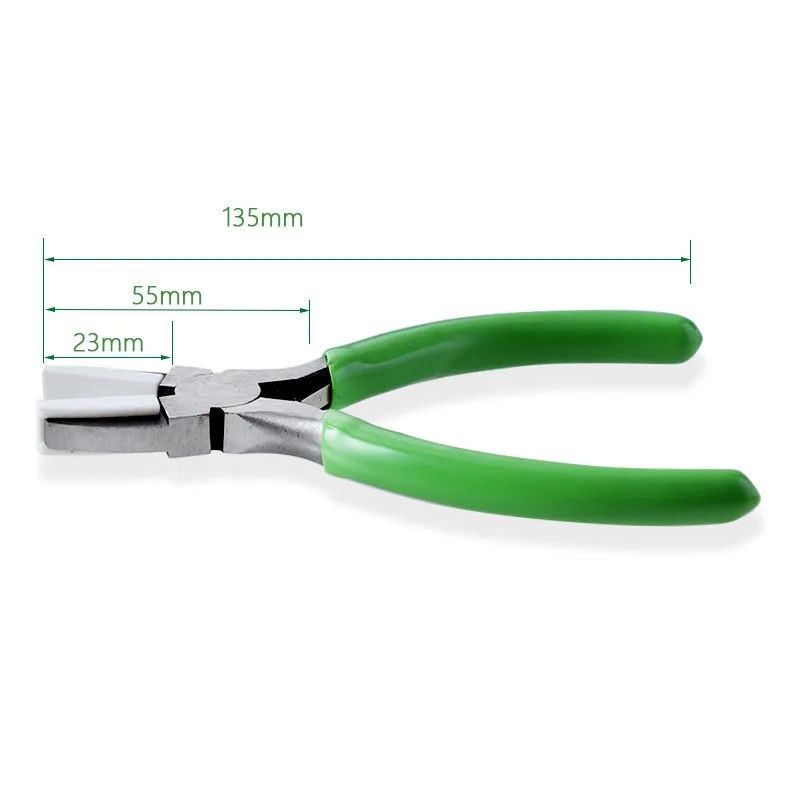 S diy jewelry tools equipments for jewelry carbon steel nylon curved nose pliers use to thumb200