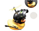 Ration with propeller helmet silicone duck toys for cars motorcycle bike ornaments thumb155 crop