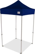 Navy Blue Impact 5&#39; X 5&#39; Pop-Up Canopy Tent With Lightweight Powder Coated Steel - £197.20 GBP