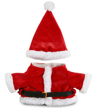 Santa Claus Plush Dress Up Set For Teddy Bear Plush Toy Clothes  Small - £24.77 GBP