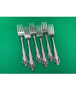 Set of 4 Oneida Community Stainless Steel BRAHMS Salad Forks - €56,35 EUR