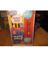2pk Card Games - Admit One and Name Drop - £3.10 GBP