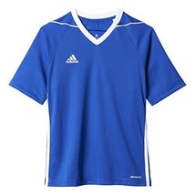 adidas Youth Tiro 17 Soccer Jersey 2XS Bold Blue-White - £11.71 GBP
