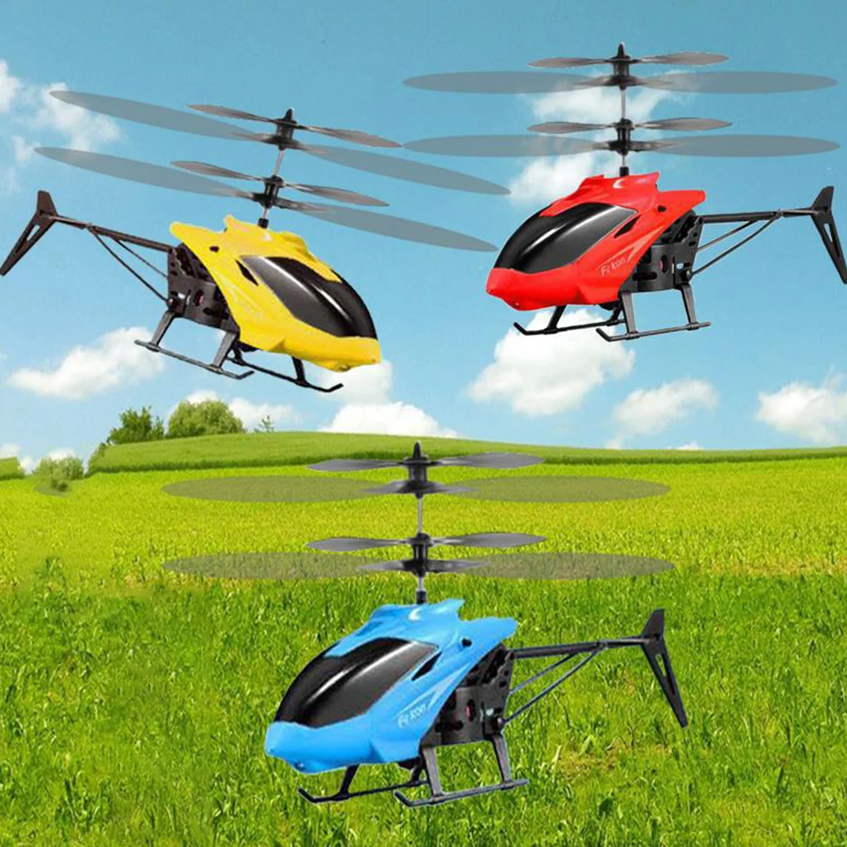 Play Flying Toy Flying Drone Mini Guide Airplane Remote Control Airplane Helicop - £23.09 GBP