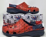 Marvel Team Spider-Man x CROCS All Terrain Clog Men&#39;s Size 12 208782-410 - £52.18 GBP
