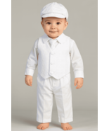 Corey - Baby Boys Baptism &amp; Christening Outfit w/ Pants - $86.12