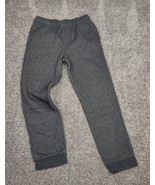 Cat &amp; Jack Pants Youth Large Gray Jogger Sweatpants Logo Elastic Waist L... - $7.99