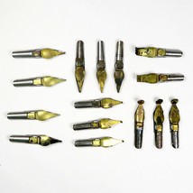 Speedball Nibs 15 Piece Set Vintage Hunt Calligraphy Pen Tips C-5 B-4 B-... - $19.70