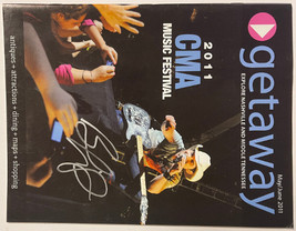 Brad Paisley signed 2011 Getaway CMA Music Festival Full Magazine- Beckett Revie - £71.28 GBP